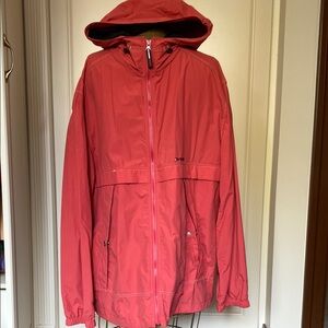 Tommy Hilfiger Red Hooded Jacket